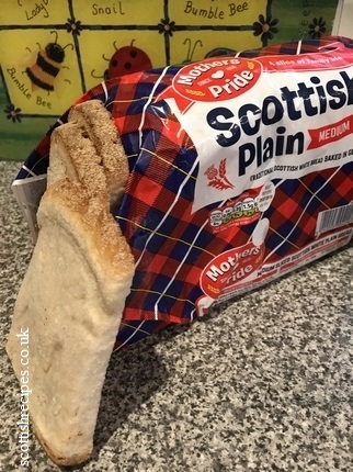 Scottish Plain Loaf Mothers Pride Bread