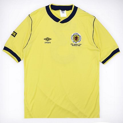 old scotland football tops